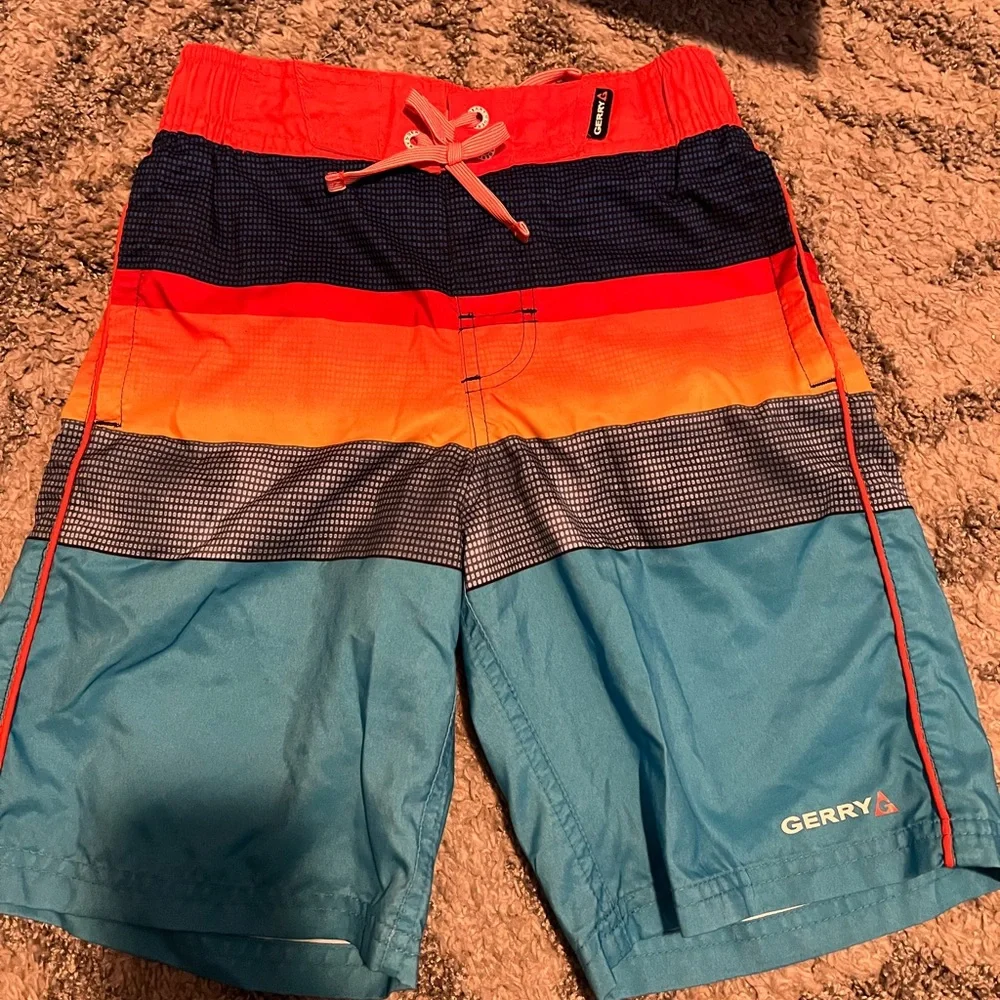 Boys lined swim trunks - Picture 1 of 3